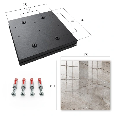 Key box for wall Stylish stone