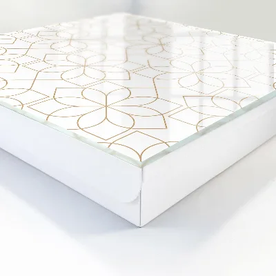 Key box for wall Floral pattern