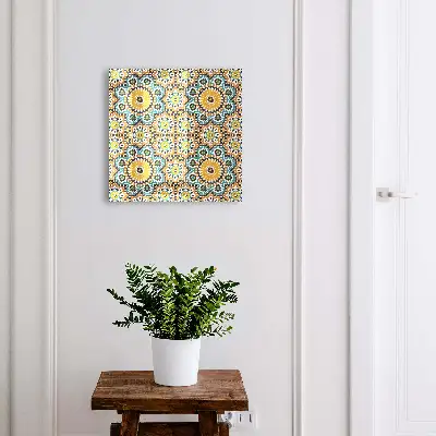 Key cabinet Geometric mosaic