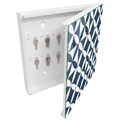 Key cabinet Geometric elegance