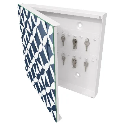 Key cabinet Geometric elegance