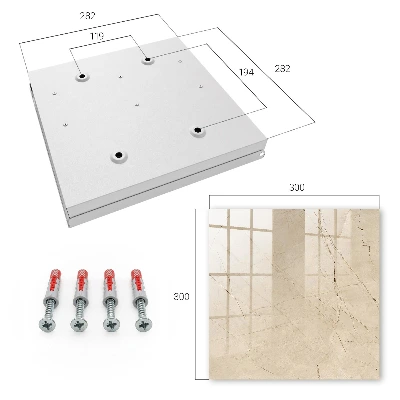 Key box for wall Marble creation