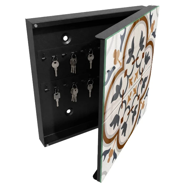 Wall mounted key box Geometric elegance