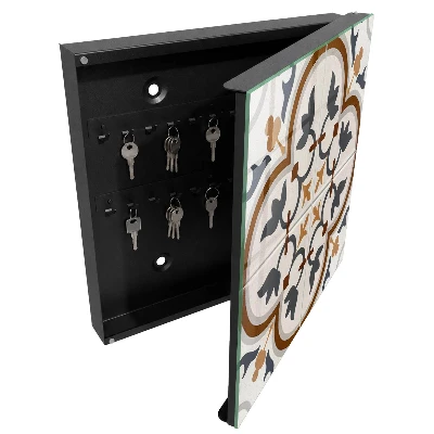 Wall mounted key box Geometric elegance