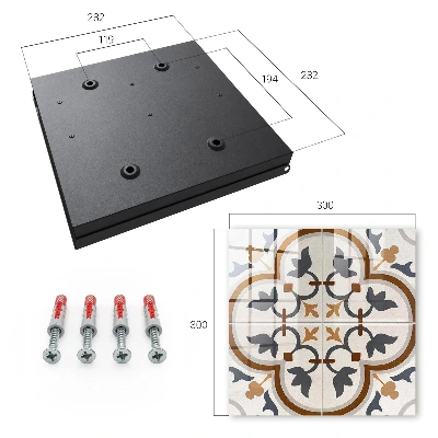 Wall mounted key box Geometric elegance