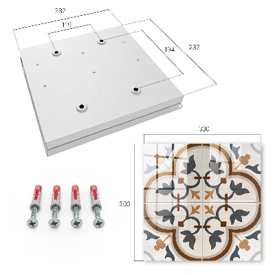 Wall mounted key box Geometric elegance