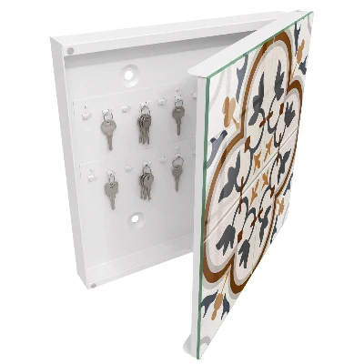 Wall mounted key box Geometric elegance