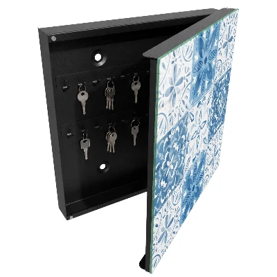 Key cabinet Geometric tiles