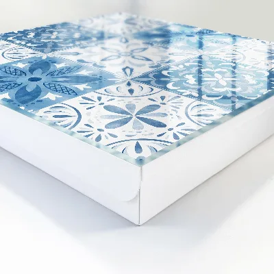 Key cabinet Geometric tiles