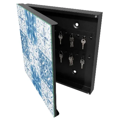 Key cabinet Geometric tiles