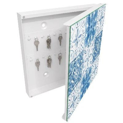 Key cabinet Geometric tiles