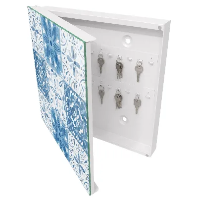Key cabinet Geometric tiles