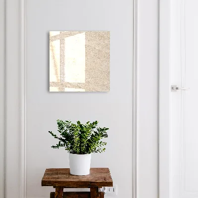 Wall mounted key box Beige waves