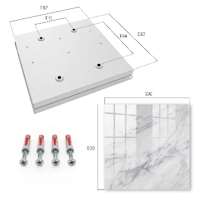 Key cabinet Marble elegance