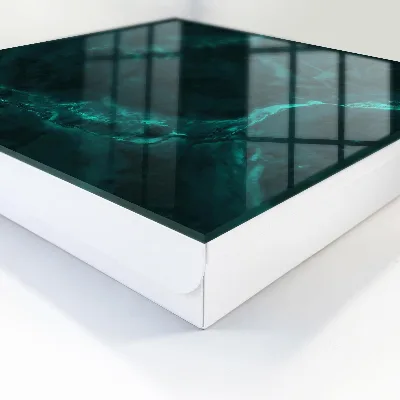 Wall mounted key box Green depth
