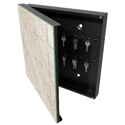 Key cabinet Light marble