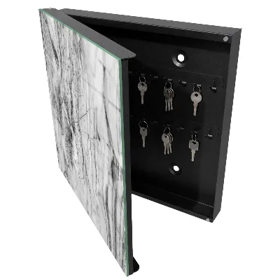 Key box for wall Marble elegance