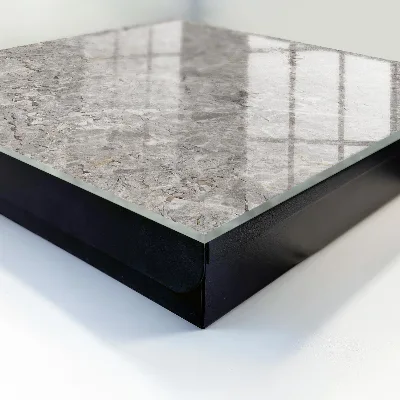 Wall mounted key box Marble background