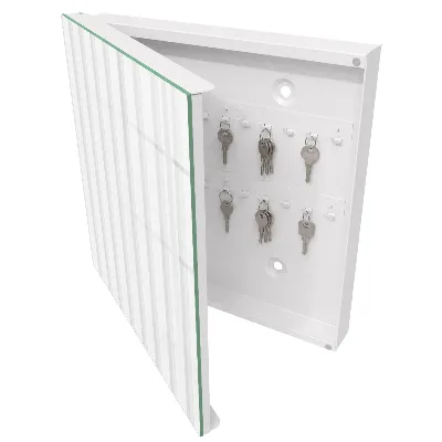 Key box for wall Vertical stripes
