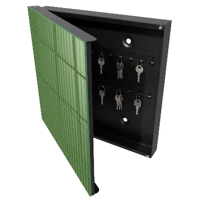 Key cabinet Green bamboo