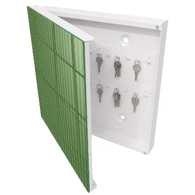 Key cabinet Green bamboo