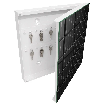 Key box for wall Black rectangles