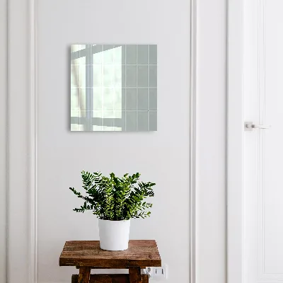 Wall mounted key box Blue tiles