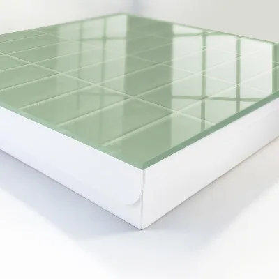 Key box for wall Green tiles
