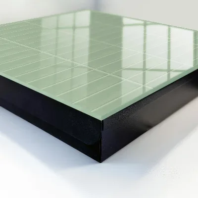 Wall mounted key box Green grid