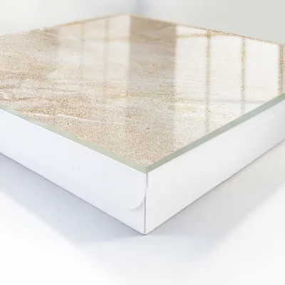 Key cabinet Beige marble