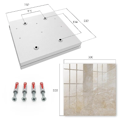 Key box for wall Mineral elegance