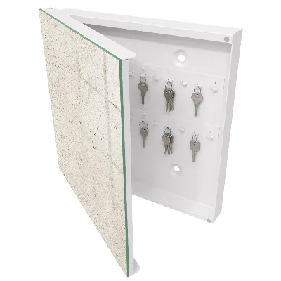 Wall mounted key box Beige elegance