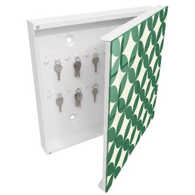 Key cabinet Green circles