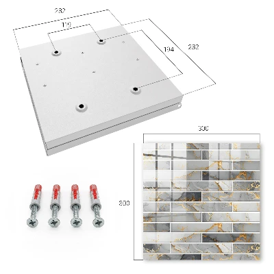 Wall mounted key box Modern elegance