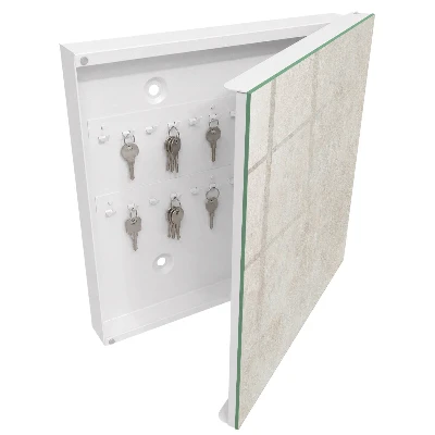 Wall mounted key box Delicate sandstone