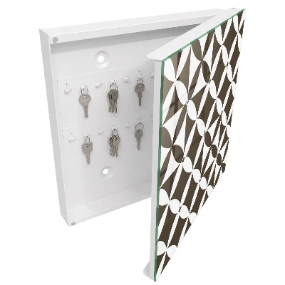 Key cabinet Geometric composition