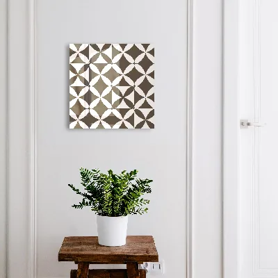 Key cabinet Geometric composition