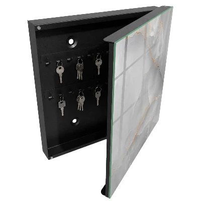 Key box for wall Grey elegance