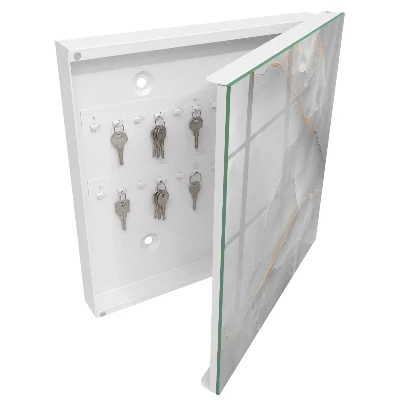 Key box for wall Grey elegance