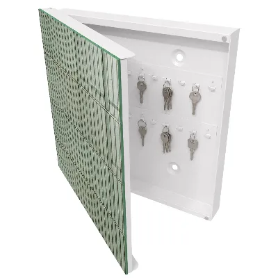 Key cabinet Green pattern