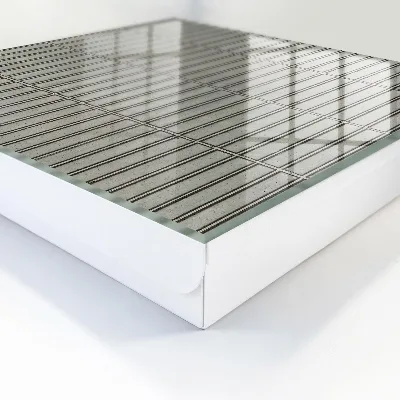 Key box for wall Grey tiles