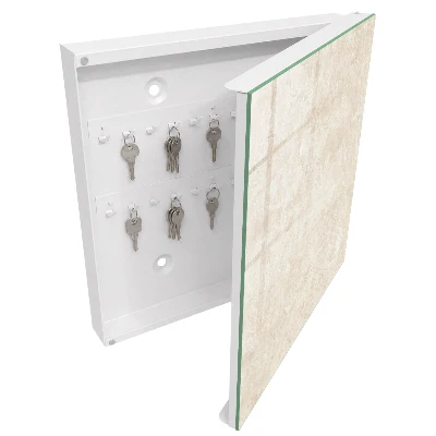 Wall mounted key box Cream elegance