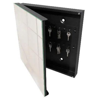 Key box for wall Beige elegance