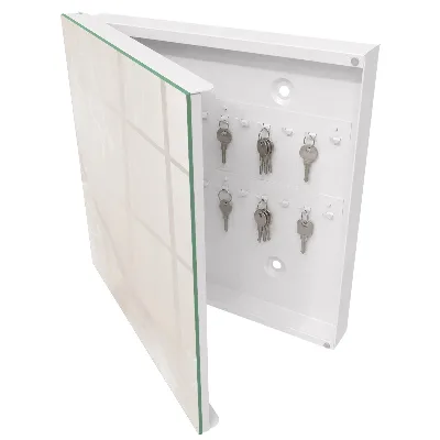 Key box for wall Beige elegance