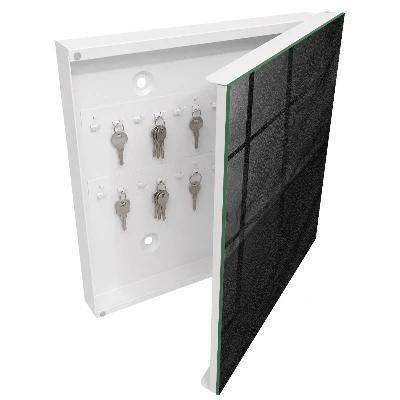 Wall mounted key box Elegant black