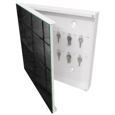 Wall mounted key box Elegant black