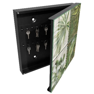 Key box for wall Botanical tiles