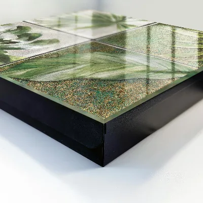 Key box for wall Botanical tiles