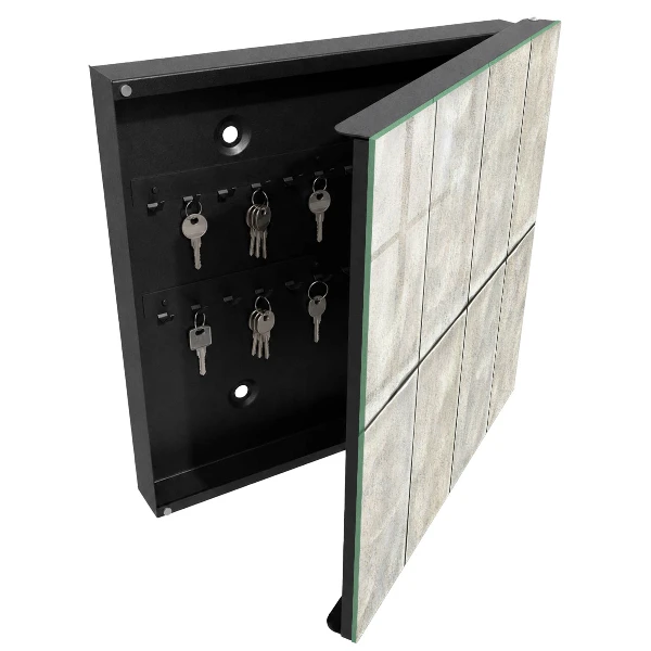 Wall mounted key box Modern elegance