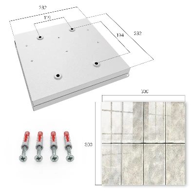 Wall mounted key box Modern elegance